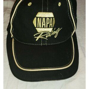 NAPA RACING  Black & Camo Martin Truex Jr. #56 Ball Cap Hat preowned